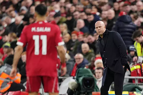 سلوت عن عودة صلاح: ما يحدث بيننا سيبقى بيننا فقط.. ولم أتفاجأ بما قدمه مع ليفربول